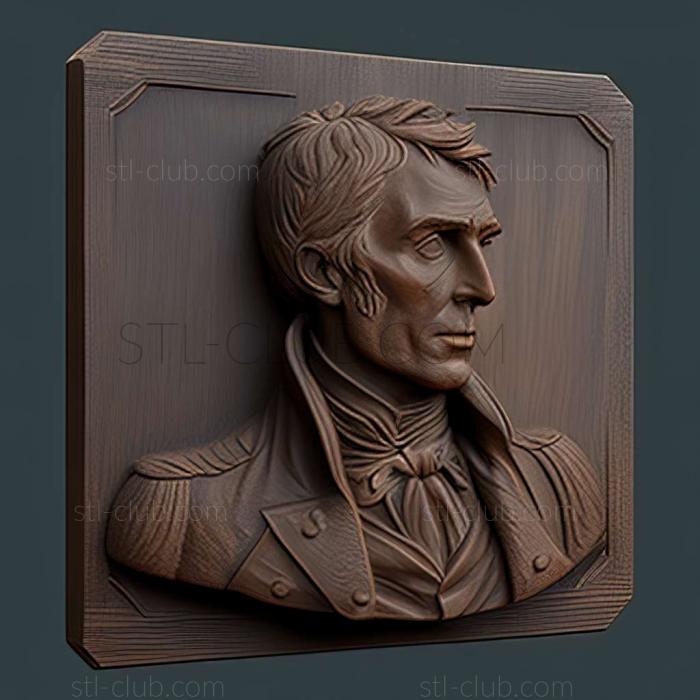 3D model John Constable (STL)
